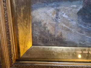 Discover R.C. Riseley's 1910 watercolor paintings. Indulge in art history and add elegance to your collection. Act fast, shop now!