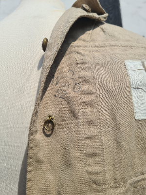 Explore our unique collection of early war Khaki Drill products with detailed specifications. Don't miss our rare 1940 officer's cook uniform! Shop now to add a piece of history to your collection.