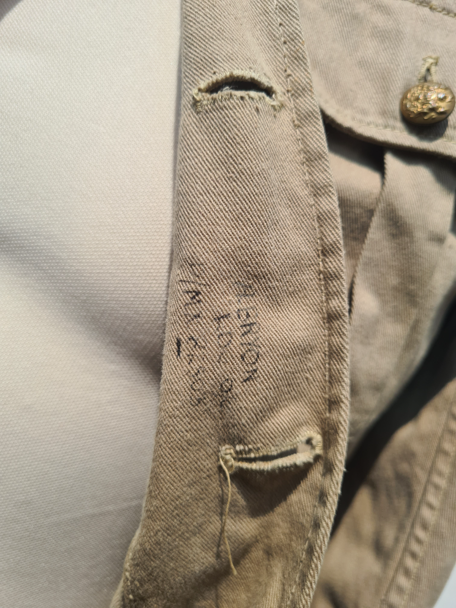Explore our unique collection of early war Khaki Drill products with detailed specifications. Don't miss our rare 1940 officer's cook uniform! Shop now to add a piece of history to your collection.