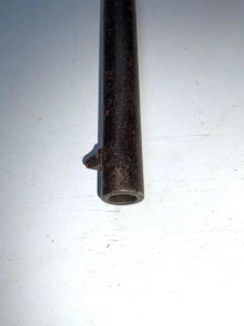 Rolling-block breech.the remington rolling block was developed from the 1863 pattern .50 rimfire calibre split breech carbine issued to the us cavalry during the american civil war. This carbine is for parts as missing some bits, being obsolete rimfire no licence require butt is quite good as all other bits are too, this being a carbine were for the us cavalry sold to the french during the franco prussian war, reference dbss if wishing to make purchase, email me or