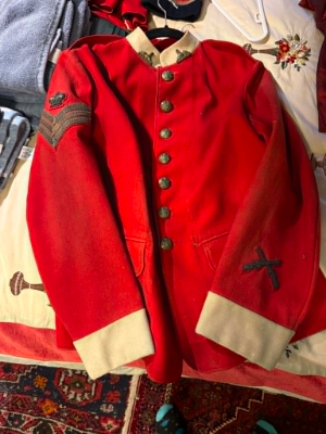 South Wales Borderers Staff Sergeants Tunic, c1890