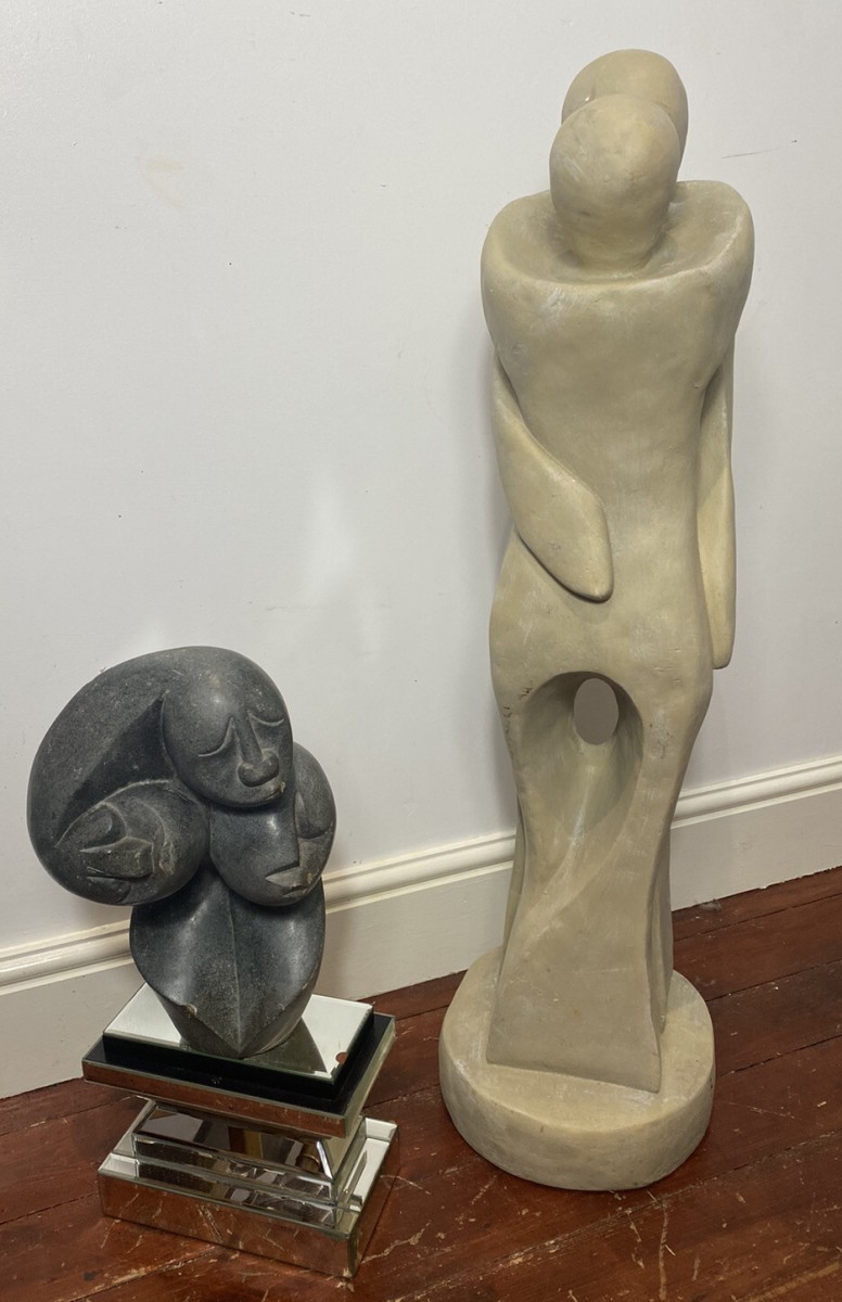 Large 20th Century Modern Art Sculpture In The Style Of Henry Moore