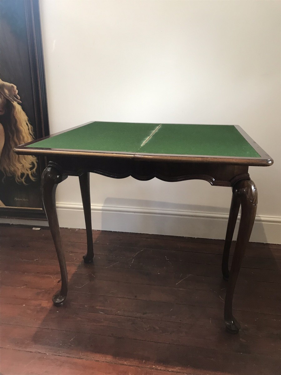 Waring And Gillow Lancaster Factory Charles I Style Walnut Card Table