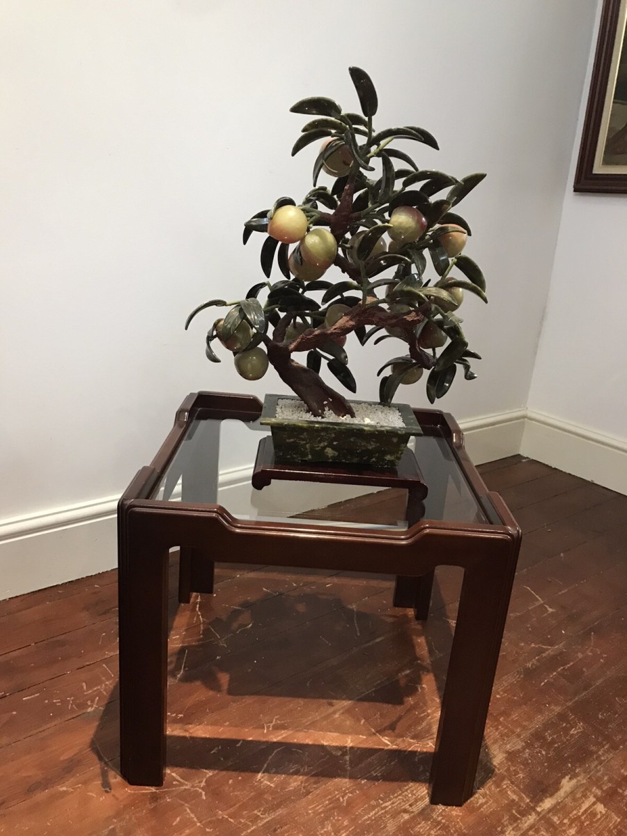 High Quality Teak G Plan Coffee Table With Bevelled Glass Top