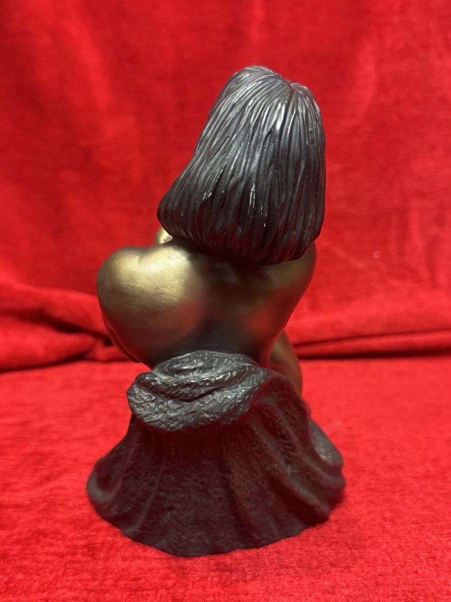 Mother And Child Bronzed Figurine By The Leonardo Collection
