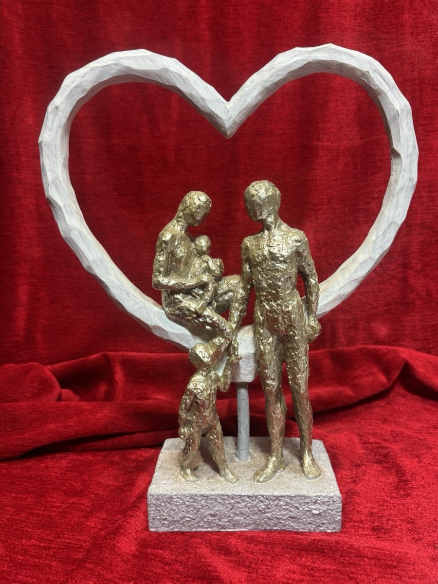 Modern Art Family Love Sculpture