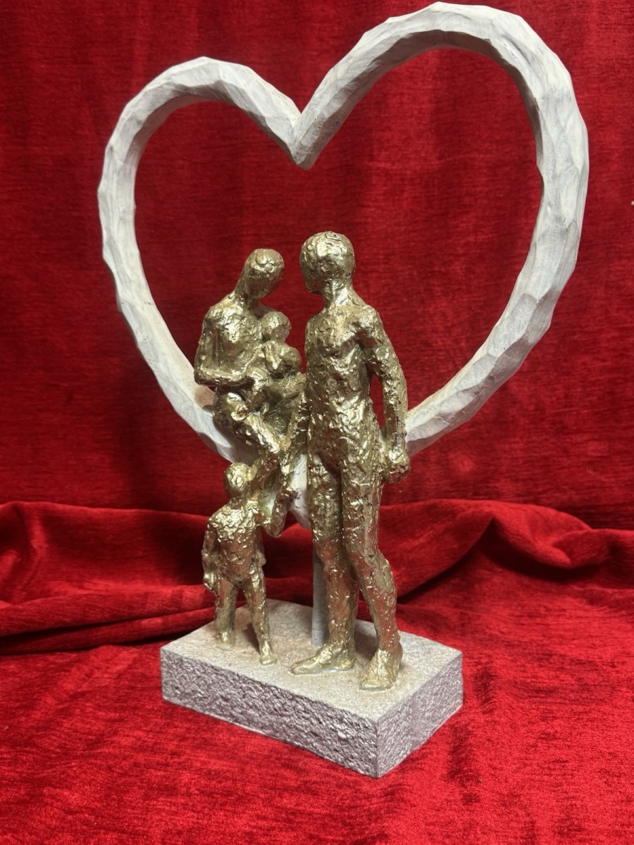 Modern Art Family Love Sculpture