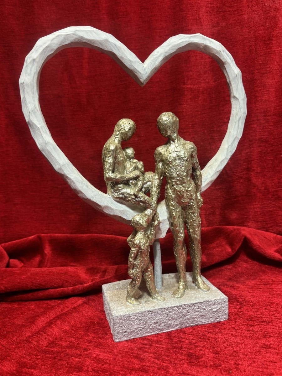 Modern Art Family Love Sculpture