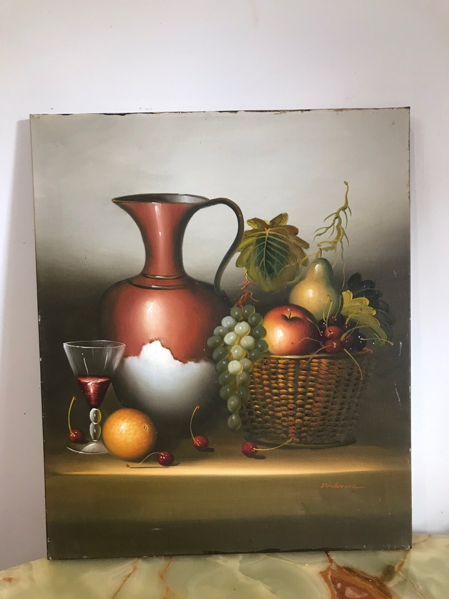 Original Work Of Art Contemporary Dutch Still Life Painting On Canvas Signed