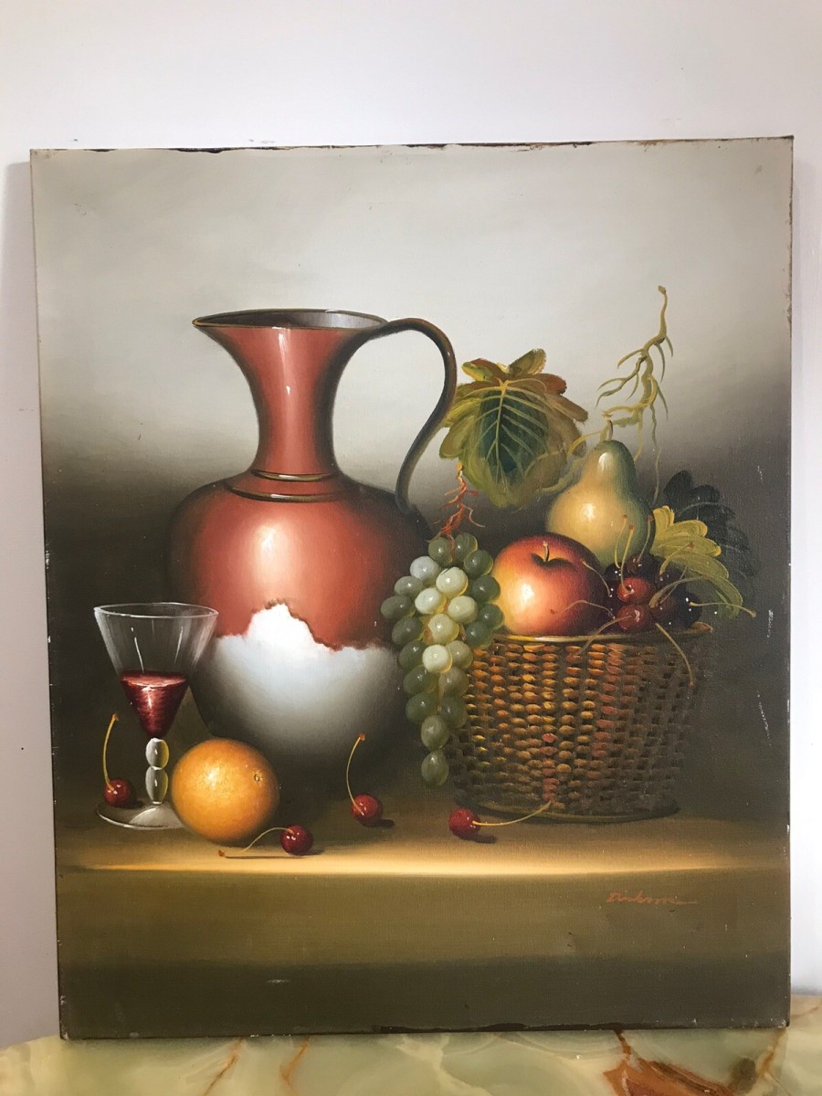 Original Work Of Art Contemporary Dutch Still Life Painting On Canvas Signed