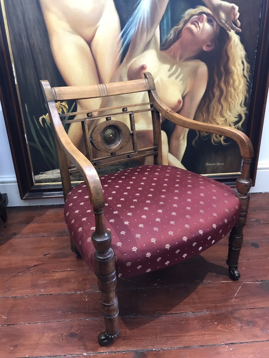 Antique Regency Childs Elbow Chair