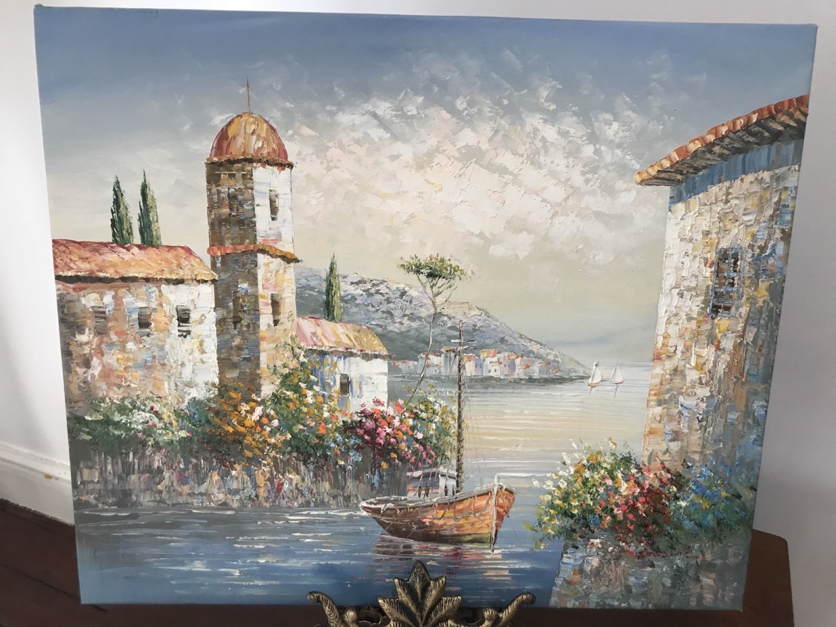Italian Landscape Stunning Harbour In Southern Italy By Roberto Rossini