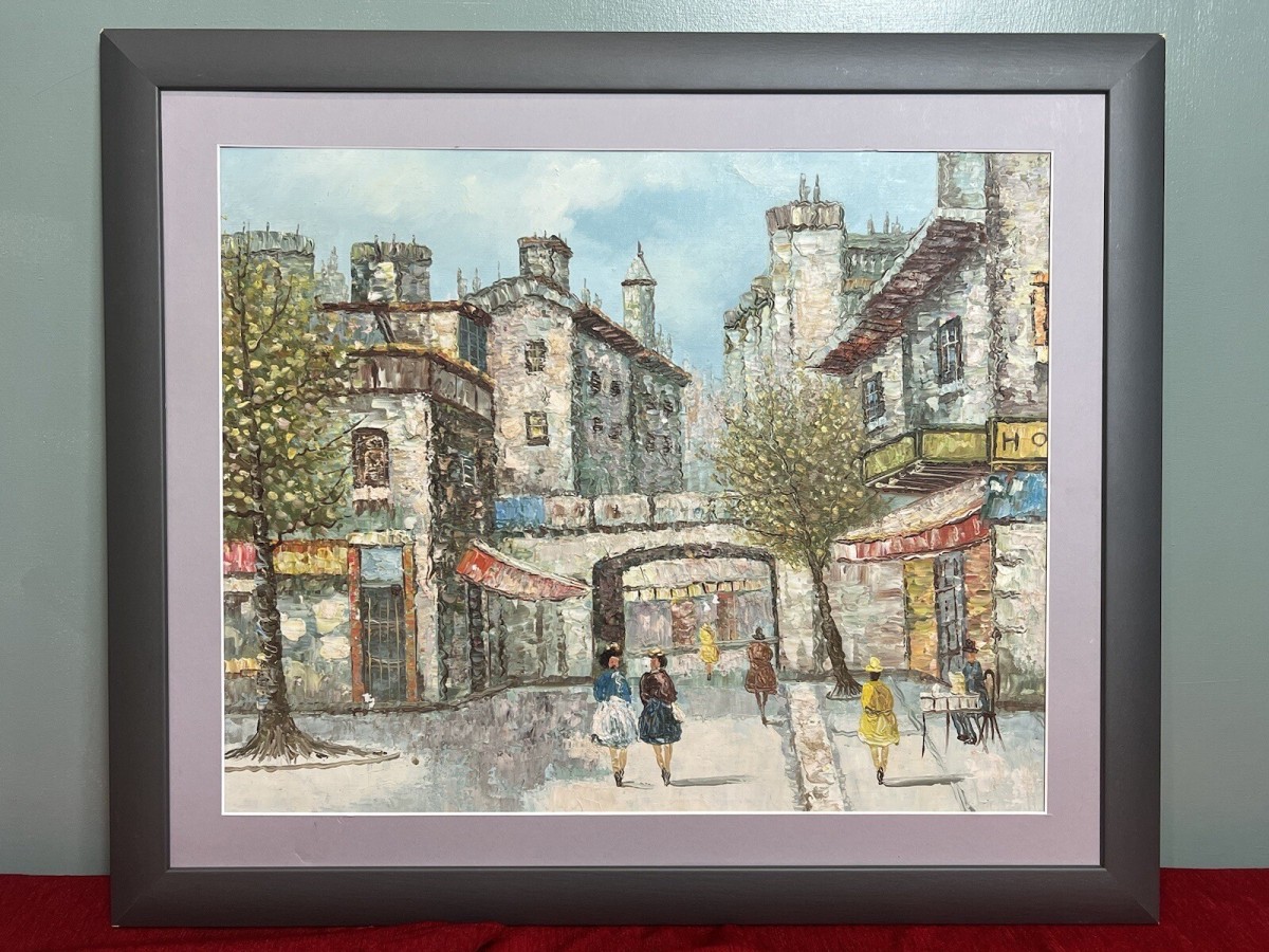 Primary image for French Impressionist Parisian Street Scene Caroline Burnett