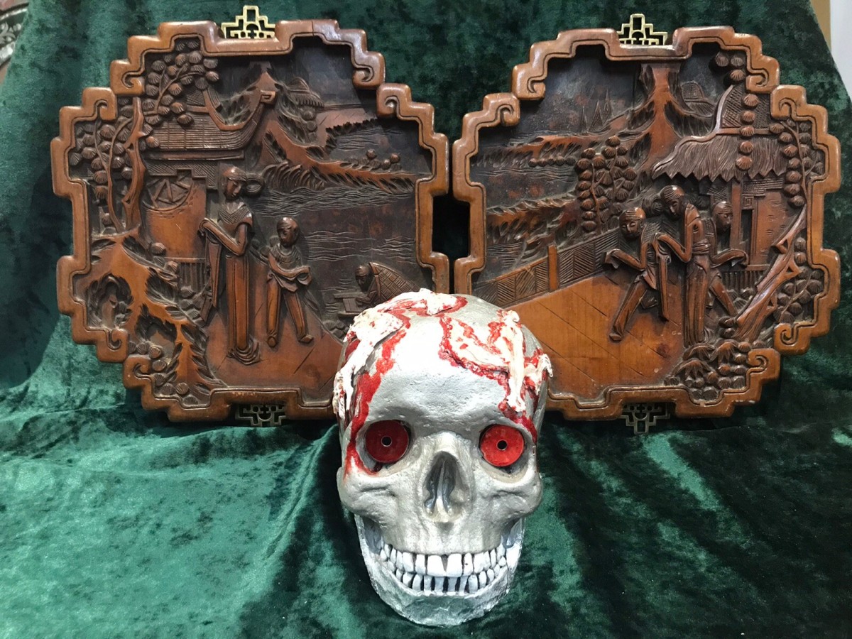 Primary image for Exciting Macabre Skull Sculpture Used In Theatre Production Hamlet Shakespeare