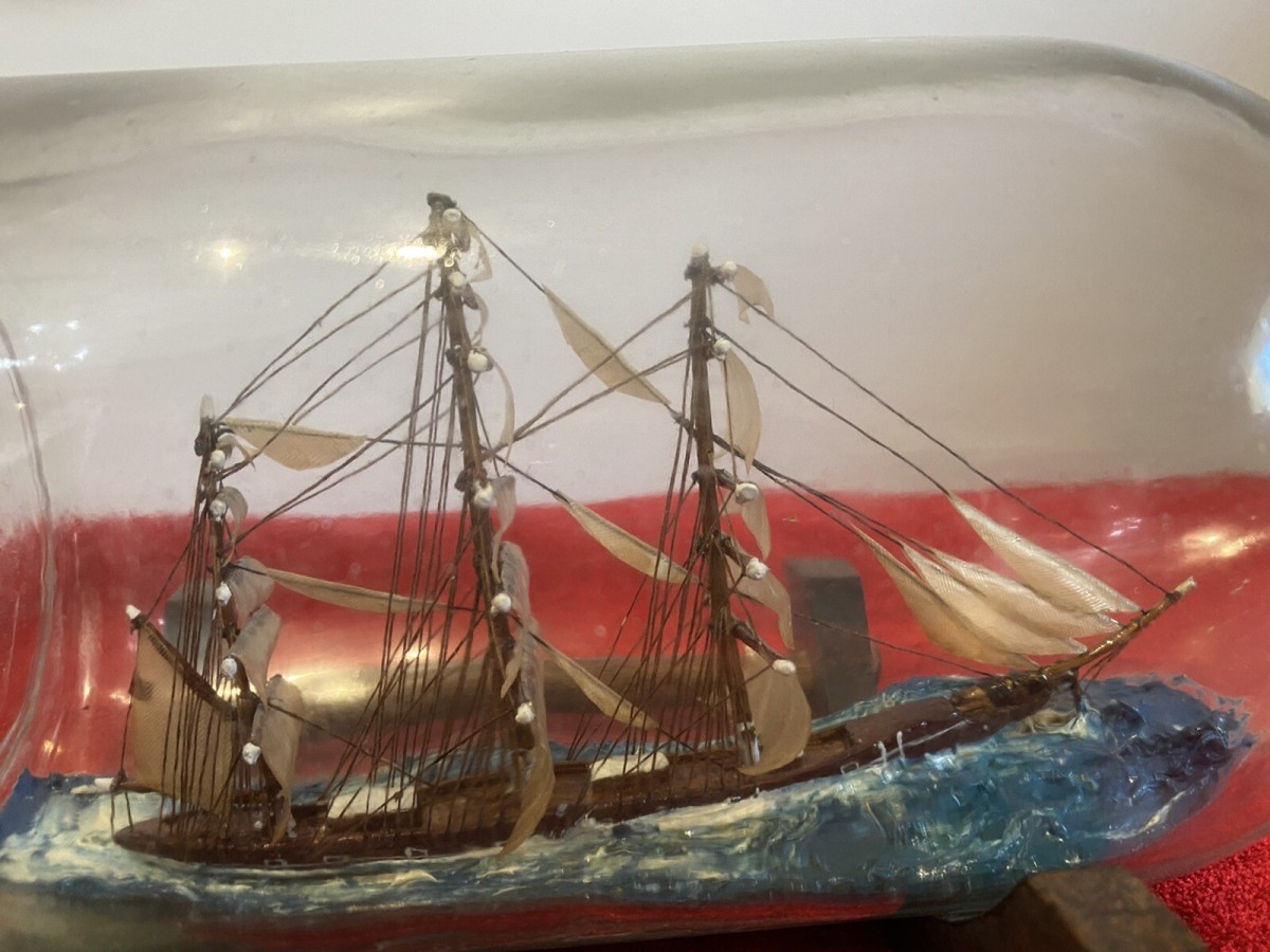 Cutty Sark Merchant Ship Model On Stand Hand Crafted Piece