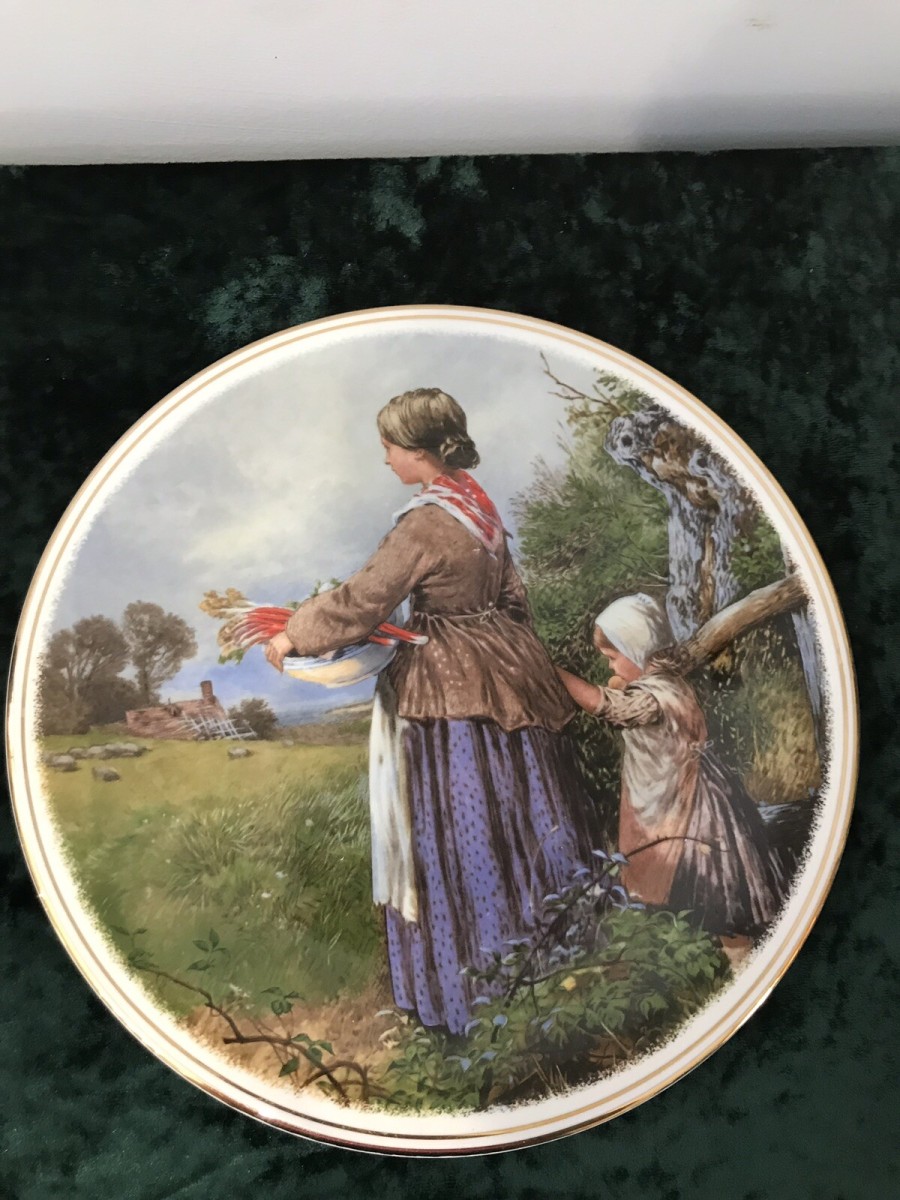 Collection Of 3 Decorative Porcelain Wall Plates