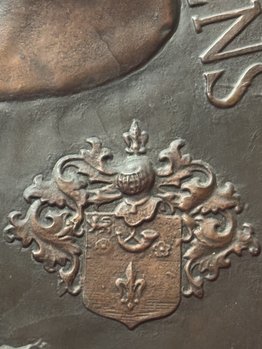 Historic Flemish Baroque Sir Peter Paul Ruben’s Copper Beaten Plaque