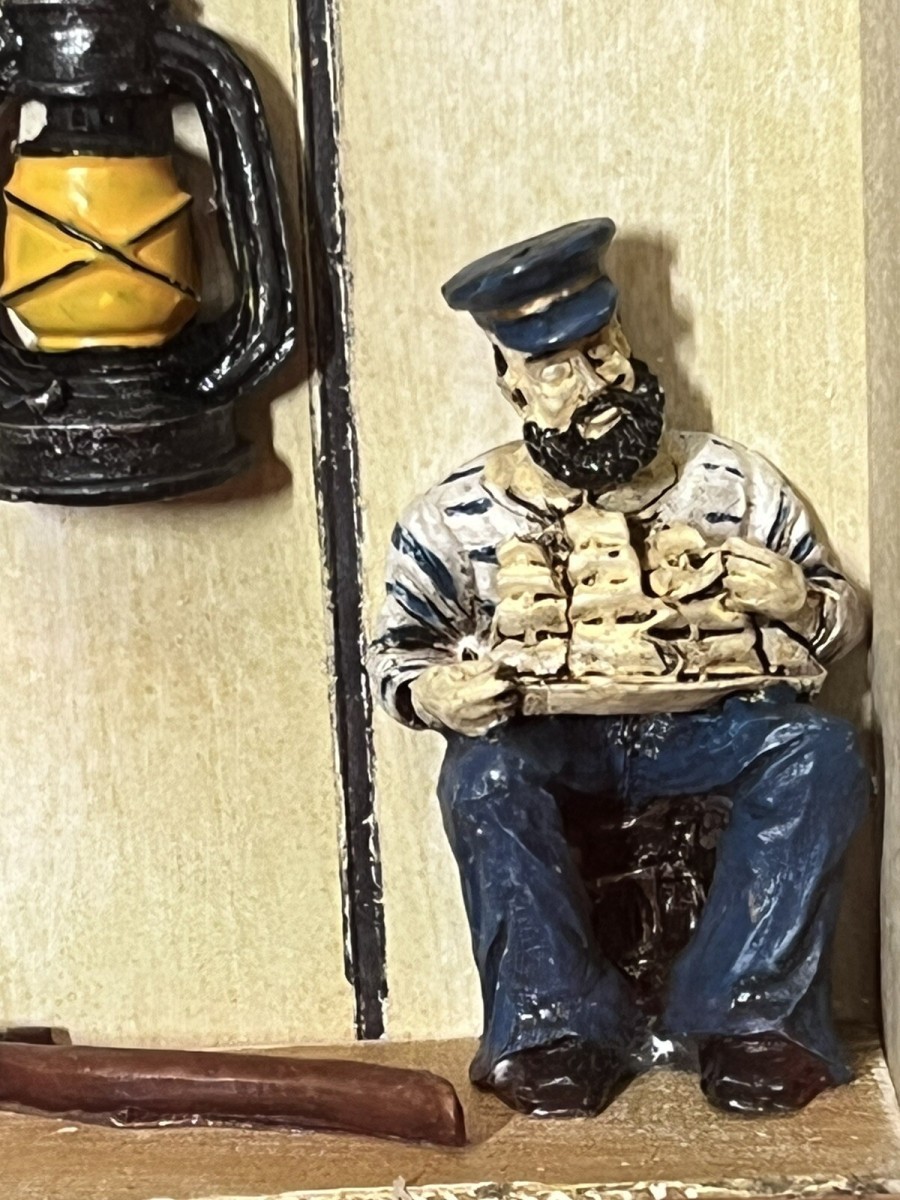 Intriguing Shipwright Diorama Model