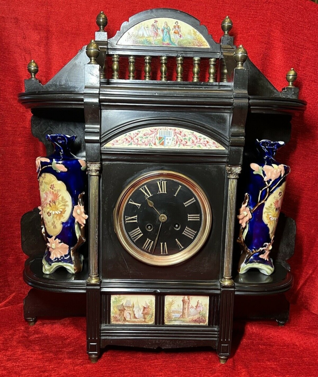 Rare Historic French Aristocracy Aesthetic Movement Timepiece