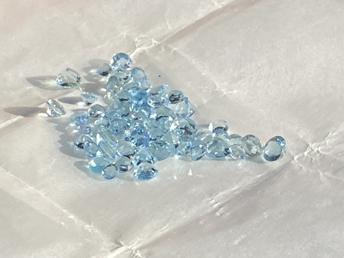 Primary image for Exclusive Collection Of 16.3 Carat Of Brilliant Aquamarine Gemstones