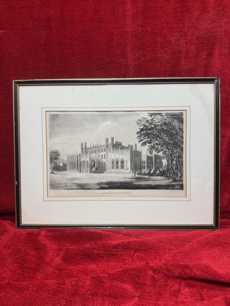 Primary image for South West View Of Eaton Hall Etching