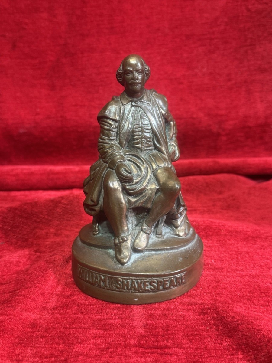 Primary image for William Shakespeare Bronze Spelter Figure