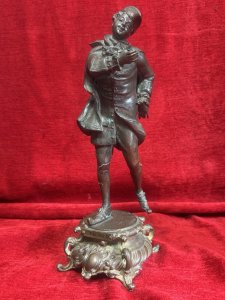 Circa - 1870. Composition - Bronze.
