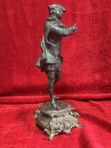 Circa - 1870. Composition - Bronze.