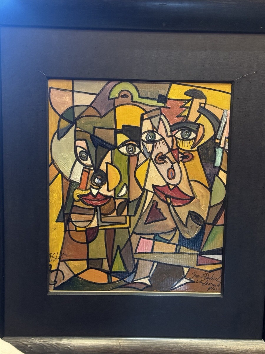 Contemporary 20thc Surrealist Artwork By Artist Josef Dubiel Von Lerach