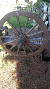Exceptional Original Condition Showing Wear To Varnish, No Rot, Solid Bench VERY HEAVY. Circa - 1890.
