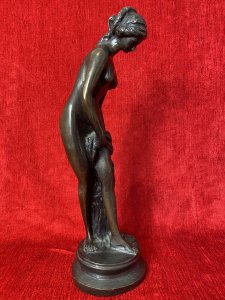 The Original Sculpture Was Commissioned In 1755 By King Louis XV And Stood Exhibited In His Salon Of 1767. Later In 1772 King Louis XV Gave The Sculpture To His Mistress Madam Du Barry. A Sculptor Celebrated For his Exceptional Creations In A Blend Of Neoclassical and Rococo Styles.