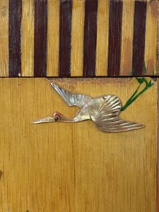 Signed On The Underside By Maker. Fine Quality Collectors Tea Caddy. Height 5.5". Circa - 1890.