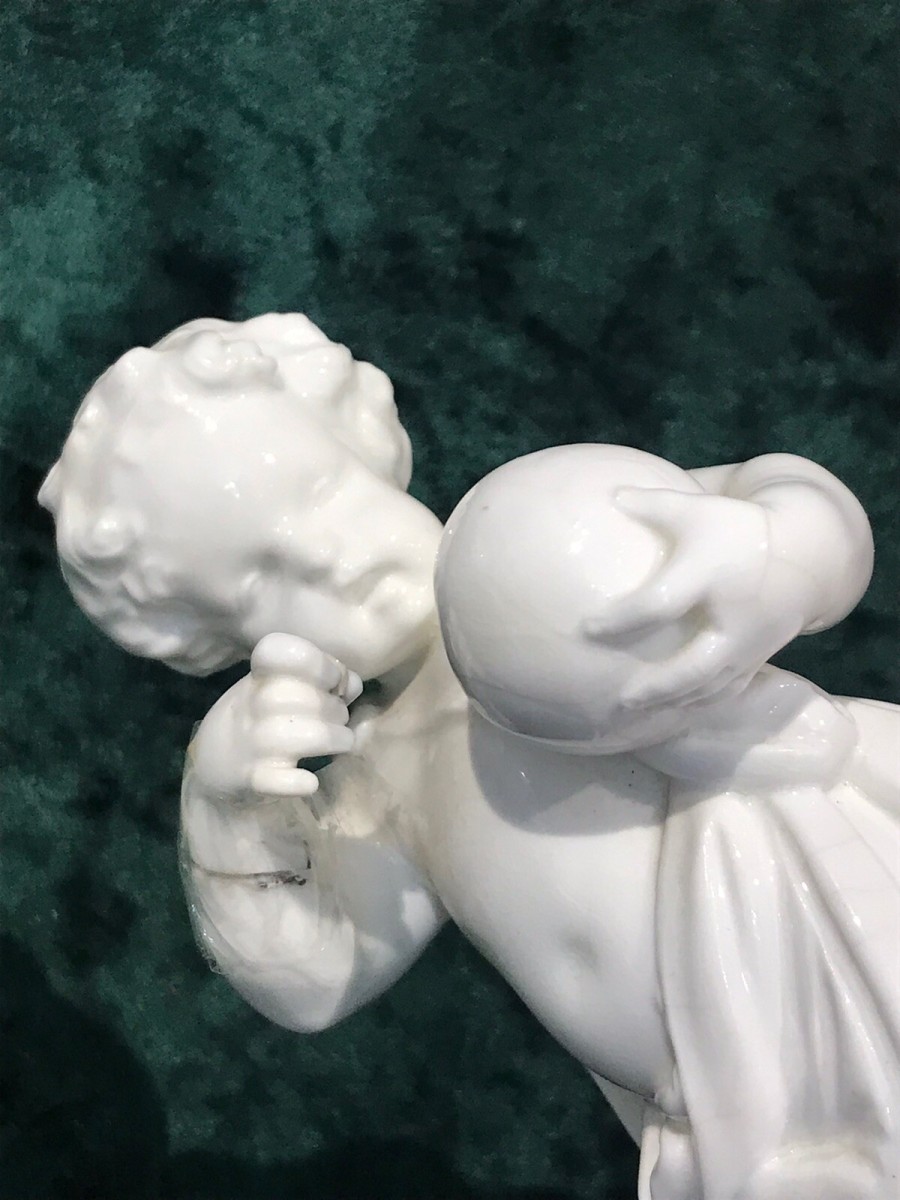 English Rare Fine Antique Putti Centre Piece Early 19th Century Minton