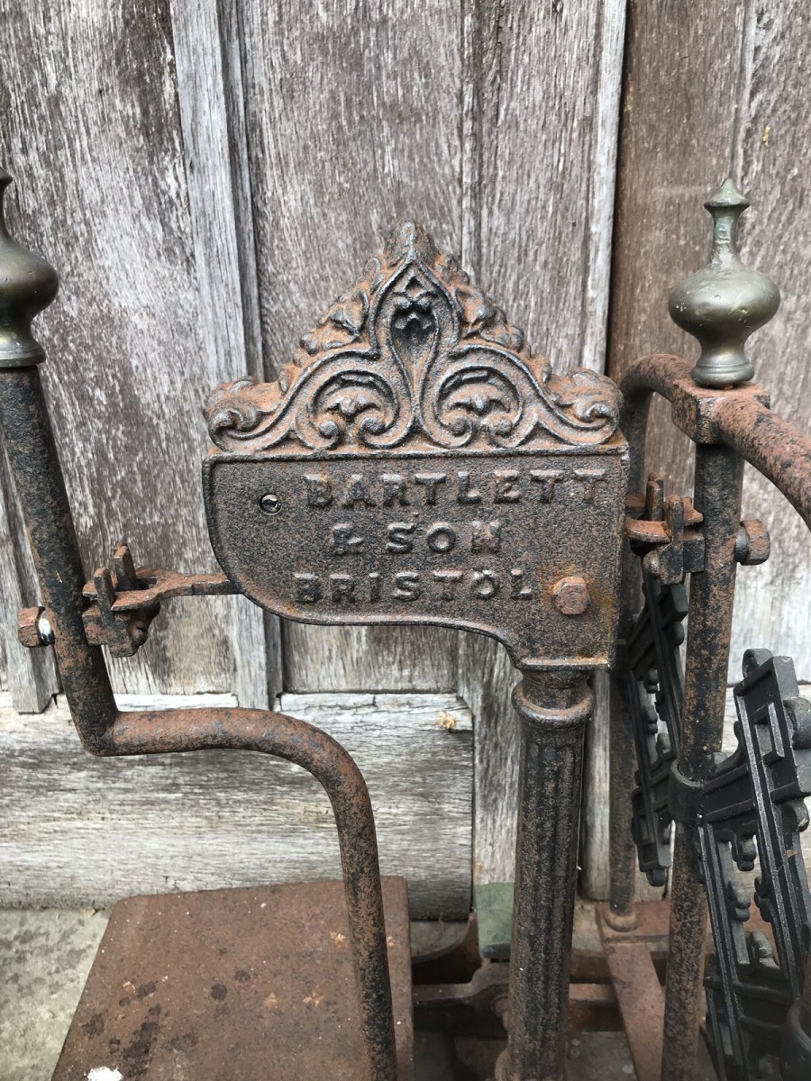 Rare Cast Iron And Bronze Millers Scale By Bartlett And Son