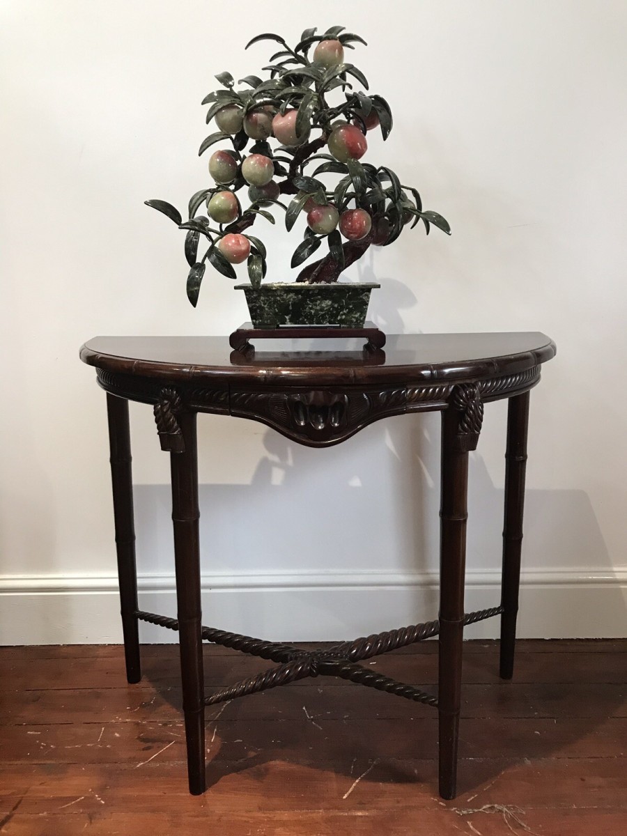Rare Maritime Nautical Ships Captains Table In Rich Mahogany