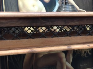 Industrial Iron Work Hall/Console Table Standing On Turned Legs Iron Work Interlocking Chain Style Panels Stunning Wood Grain In Hardwood Waxed Natural Colour Rustic Look Heavy Quality Piece Dimensions In Inches Height 30" Width 50.5" Depth 18.5" Please Note All Furniture Is Cash On Collection Or Courier Delivery Buyers Must Check Over Items On Delivery Or Collection And Once Satisfied Sign Receipt Of Satisfaction No PayPal Payments As I’ve Had To Many Disputes With Scammers Claiming Money Back Falsely Months Later